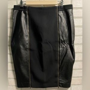 De collection large black skirt